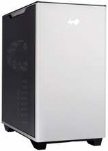 Arvutikorpus In Win A5, Midi-Tower, Tempered Glass, valge