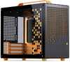 Arvutikorpus Jonsplus Z20, Micro-ATX, must/oranž