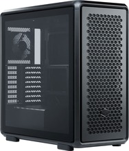 Arvutikorpus Cooler Master Masterframe 600, must, karastatud klaas