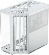 Arvutikorpus APNX V1, Midi-Tower, ATX, Tempered Glass, valge