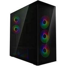 Arvutikorpus Arctic Xtender, Midi-Tower, E-ATX, RGB, must