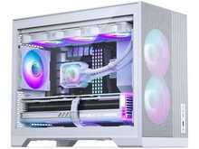 Arvutikorpus Phanteks XT M3, mATX, Micro Tower, valge