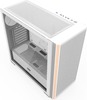 Arvutikorpus Darkflash DS900WS, ATX, ilma ventilaatoriteta, valge