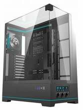 Arvutikorpus Darkflash DY450L PRO, ventilaatoriga, must