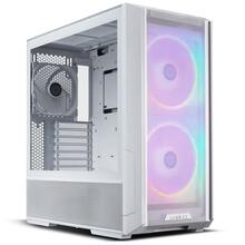Arvutikorpus Lian Li Lancool 216 Midi Tower, läbipaistev/valge