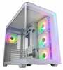 Arvutikorpus Fortron FSP M580-WP, midi tower, valge, tempered glass