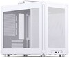 Arvutikorpus Jonsbo C6 MAX, Mini, Micro-ATX, karastatud klaas, valge