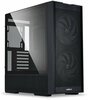 Arvutikorpus Lian Li LANCOOL 206, Midi-Tower, must