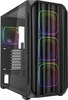 Arvutikorpus Sharkoon AK5M RGB, ATX, midi tower, must, tempered glass