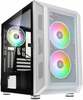 Arvutikorpus Kolink Citadel Mesh RGB, Micro ATX, valge