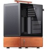 Arvutikorpus Jonsbo T7, Midi Tower, mATX, Tempered Glass, must