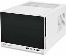 Arvutikorpus Silverstone SST-SG13WB-Q, Mini-ITX, must/valge