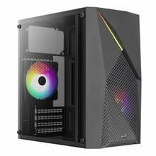 Arvutikorpus AeroCool Raider Mini RGB, must