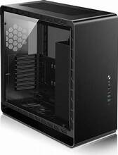 Arvutikorpus Jonsbo UMX6S, E-ATX, Midi-Tower, Tempered Glass, must