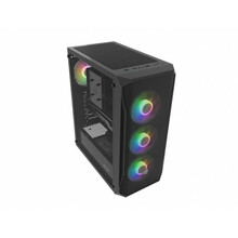 Arvutikorpus Natec Fury Shobo SH4F RGB, MIDI, must