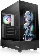 Arvutikorpus Thermaltake View 270 SP Edition, mid tower, must, Tempered Glass x 2