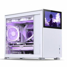 Arvutikorpus Jonsbo D31 STD Screen, Micro-ATX, valge