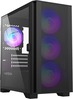 Arvutikorpus Montech AIR 100 ARGB, Micro-ATX, Midi Tower, must, Tempered Glass