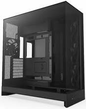 Arvutikorpus NZXT H9 Flow, CM-H92FB-01, midi tower, must (matt), tempered glass x 2