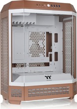 Arvutikorpus Thermaltake The Tower 600 Mocha Mousse, Midi Tower, helepruun, Tempered Glass x 3