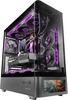 Arvutikorpus Tacens Mars Gaming MCLCDPRO, Midi Tower, must