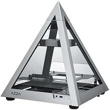 Arvutikorpus Azza Pyramid Mini 806, mITX, must/valge