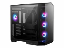 Arvutikorpus MSI MAG PANO 100R PZ, Midi Tower, läbipaistev, must