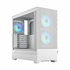 Arvutikorpus Fractal Design Pop Air RGB, ATX, mATX, Mini ITX, valge