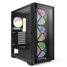 Arvutikorpus Montech Air 1000 Premium, Midi Tower, Tempered Glass, must