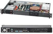 Serverikorpus Supermicro SuperChassis 510T-203B, 1U, must, 200 W