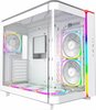 Arvutikorpus Montech KING 95 Pro, Midi Tower, Tempered Glass, ARGB, valge