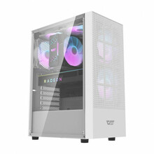 Arvutikorpus Darkflash A290, 3 ventilaatorit, valge