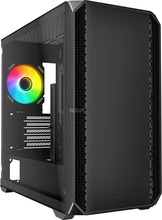 Arvutikorpus Sharkoon MK2 RGB, Micro Tower, must, Tempered Glass