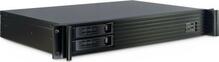 Serverikorpus Inter-Tech 1.5U-1528L, mATX, must