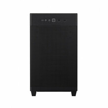 Arvutikorpus Asus Prime AP201, MicroATX, must, karastatud klaas