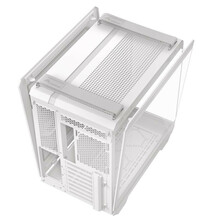 Arvutikorpus Asus TUF Gaming GT502 Horizon, MidiTower, valge, läbipaistev paneel
