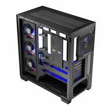 Arvutikorpus Modecom Volcano Stellar 5F ARGB, MIDI, must