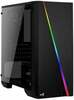 Arvutikorpus Aerocool Cylon Mini RGB, mATX, must