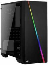 Arvutikorpus Aerocool Cylon Mini RGB, mATX, must