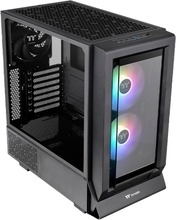Arvutikorpus Thermaltake Ceres 350 MX, Midi Tower, must, Tempered Glass x 2