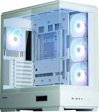 Arvutikorpus Zalman P50 DS, ARGB Fan x4, valge