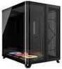 Arvutikorpus Corsair AIR 5400 LX-R LINK, Mid-Tower, Tempered Glass, RGB, must