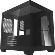 Arvutikorpus Darkflash C275P, ilma ventilaatoriteta, must