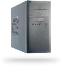 Arvutikorpus Chieftec HT-01B-OP, Mini Tower, Micro ATX, must