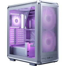 Arvutikorpus Cooler Master MasterFrame 500 Mesh ARGB, Midi Tower, E-ATX, hõbe, Tempered Glass