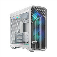 Arvutikorpus Fractal Design Torrent RGB, ATX, valge, läbipaistev toon