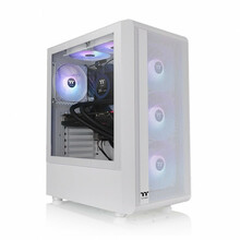 Arvutikorpus Thermaltake S200 TG ARGB, valge