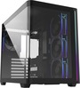 Arvutikorpus Fortron FSP M580-BP, Tower, must, Tempered Glass