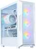 Arvutikorpus Zalman I3 NEO V2, Mid Tower, valge, 4 RGB ventilaatoriga