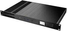 Arvutikorpus Akasa Galileo TU1, Thin-Mini-ITX, ventilaatorita, must